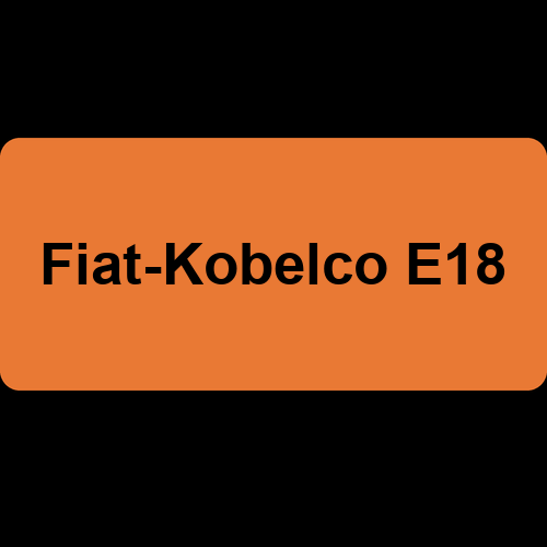 Fiat-Kobelco E18
